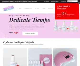 NBStore.net(Tienda online de productos de belleza) Screenshot