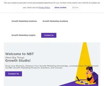 NBtdigital.com(NBT (Next Big Thing)) Screenshot