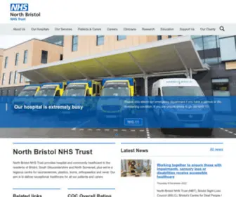 NBT.nhs.uk(North Bristol NHS Trust) Screenshot