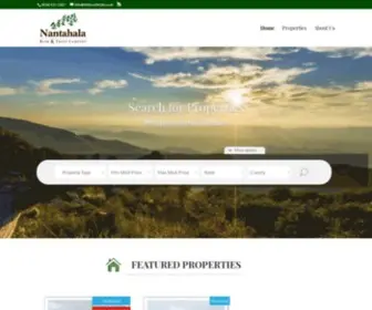 NBTproperties.com(Nantahala Bank & Trust) Screenshot