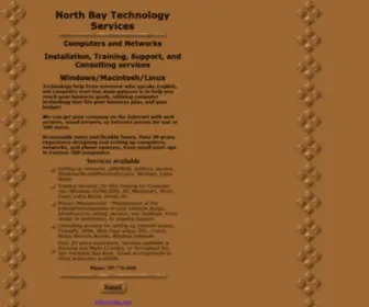 NBTS.net(North Bay Technology Services) Screenshot