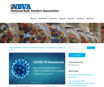 Nbva.org(Representing the Bulk Vending Industry Since 1950) Screenshot