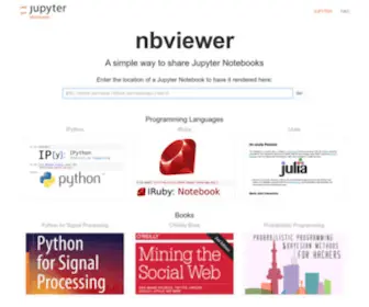 Nbviewer.org(Nbviewer) Screenshot