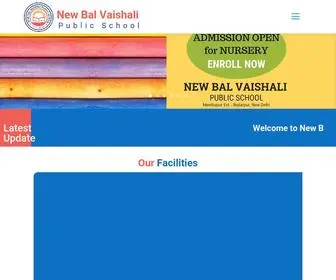 NBVPS.co.in(New Bal Vaishali Public School) Screenshot