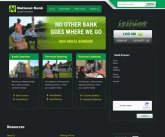 NBV.vu(The National Bank of Vanuatu) Screenshot