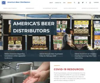 Nbwa.org(America's Beer Distributors) Screenshot