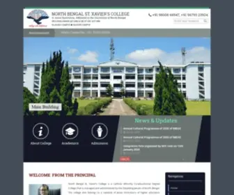 NBXC.org(Xavier's College) Screenshot