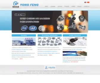 NBYFJX.com(Ningbo Yongfeng Machinery Co) Screenshot