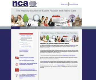 Nca-I.com(National Cleaners Association) Screenshot