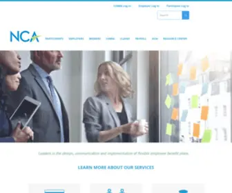 Ncabenefits.com(NCA, Inc) Screenshot