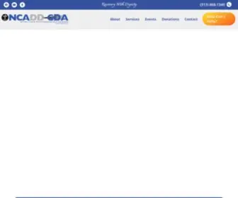 Ncadd-Detroit.org(Recovery with Dignity) Screenshot