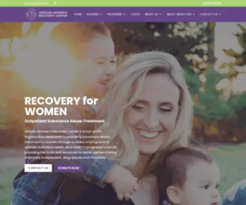 Ncadd-PHX.org(Arizona Women's Recovery Center) Screenshot