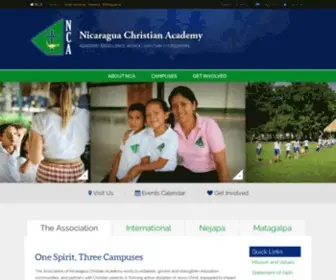 Nca.edu.ni(Nicaragua Christian Academy) Screenshot