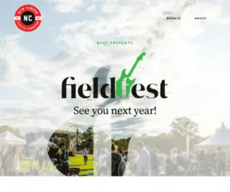 Ncaffieldfest.org(NCAF FieldFest) Screenshot