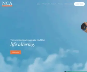 Ncafinancial.com(NCA Financial Planner) Screenshot