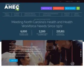Ncahec.net(NC AHEC) Screenshot