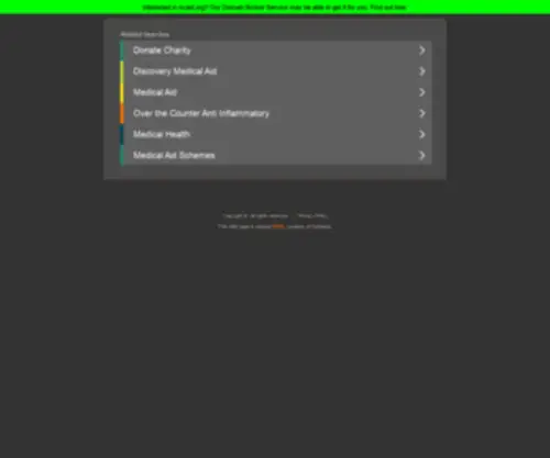 Ncaid.org(Ncaid) Screenshot