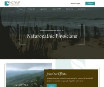 Ncanp.com(The NCANP) Screenshot