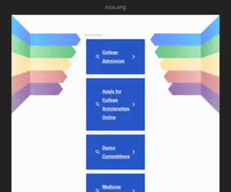 Nca.org(Nca) Screenshot