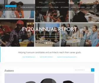 Ncarb.com(National Council of Architectural Registration Boards) Screenshot