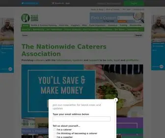 Ncass-Test.org.uk(The Nationwide Caterers Association) Screenshot