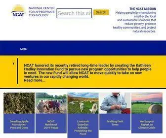 Ncat.org(National Center for Appropriate Technology) Screenshot