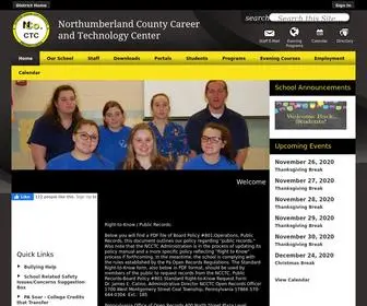 Ncavts.org(Northumberland County Career and Technology Center) Screenshot