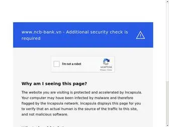 NCB-Bank.vn(National Citizen Bank) Screenshot