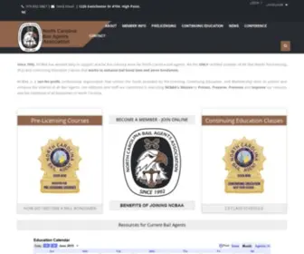 Ncbaa.com(North Carolina Bail Agents Association) Screenshot