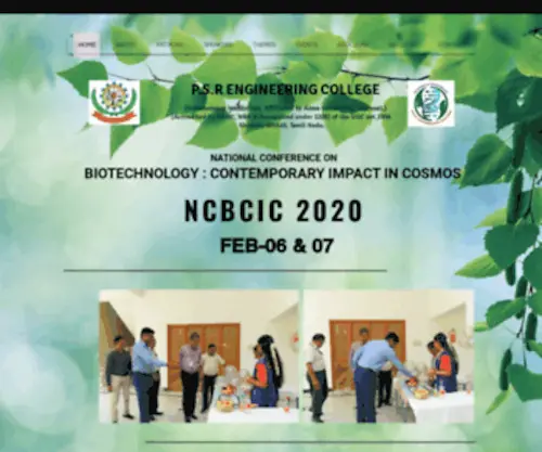 NCbcic2020.com(HOME) Screenshot