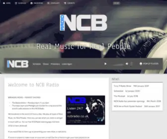 NCbradio.co.uk(NCB Radio) Screenshot