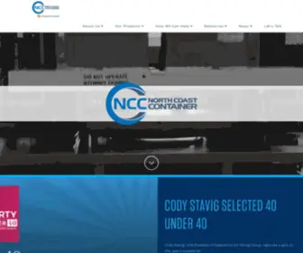NCC-Corp.com(North Coast Container) Screenshot