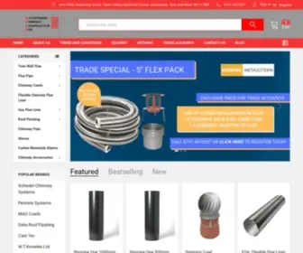 NCC-Flue.co.uk(Nationwide Chimney Components Ltd) Screenshot