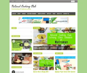 NCC-Indonesia.com(Natural Cooking Club) Screenshot