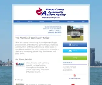 Nccaatx.org(Nueces County Community Action Agency) Screenshot