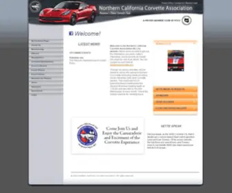 Nccacorvettes.org(Designed and developed by Codify Design Studio) Screenshot