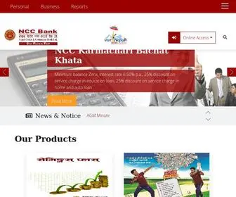 NCcbank.com.np(Nepal Credit & Commerce Bank Ltd formally registered as Nepal) Screenshot