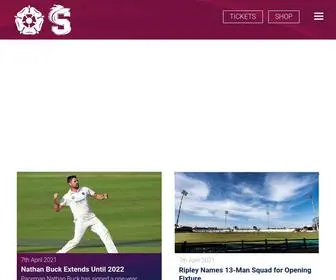 NCCC.co.uk(Northamptonshire County Cricket Club) Screenshot