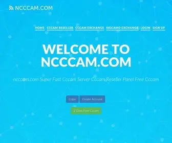 NCccam.com(Nginx) Screenshot