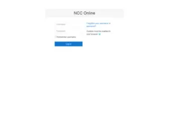Ncconline.co.uk(Moodle) Screenshot
