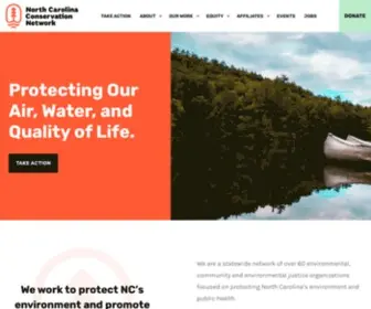 Ncconservationnetwork.org(NC Conservation Network) Screenshot