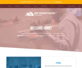 Nccop.church(New Covenant Church of Philadelphia) Screenshot