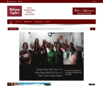 Nccuraleighwake.org(NCCU Raleigh) Screenshot