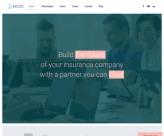 NCDC.eu(Home) Screenshot