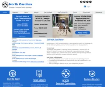 NCDcta.org(North Carolina Dressage and Combined Training Association) Screenshot