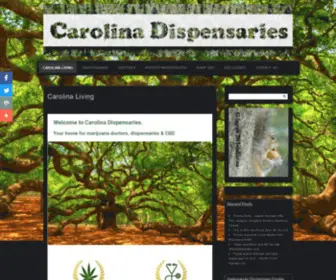 NCDispensaries.com(How To Get A Medical Card In North Carolina) Screenshot