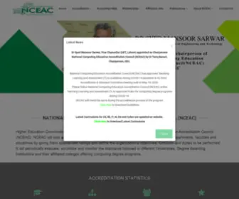 Nceac.org(National Computing Education Accreditation Council (NCEAC)) Screenshot