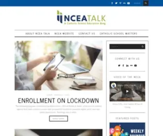 Nceatalk.org(A Catholic Education Blog) Screenshot