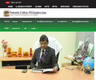 Ncechandi.ac.in(Nalanda College) Screenshot