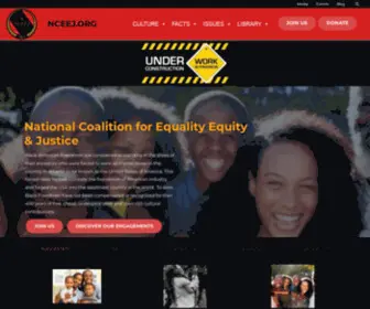Nceej.org(NCEEJ) Screenshot